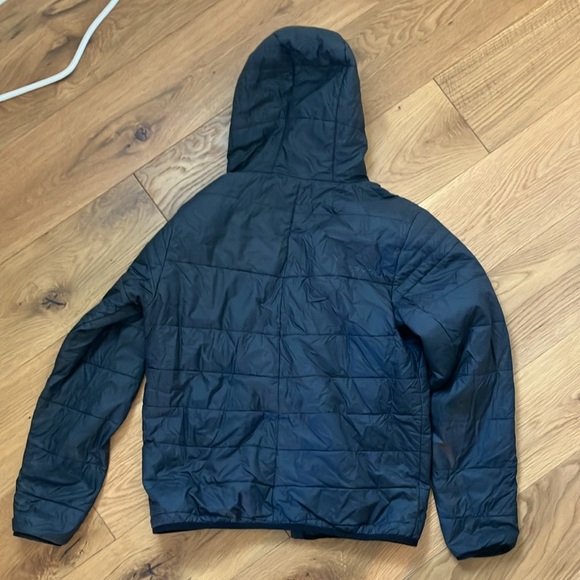 Spyder Mens Mandate Hoodie Sweater Weight Insulator Jacket Black/Polar MD - Picture 4 of 5